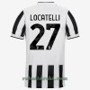 Juventus Manuel Locatelli 27 Hjemme 2021-22 - Herre Fotballdrakt